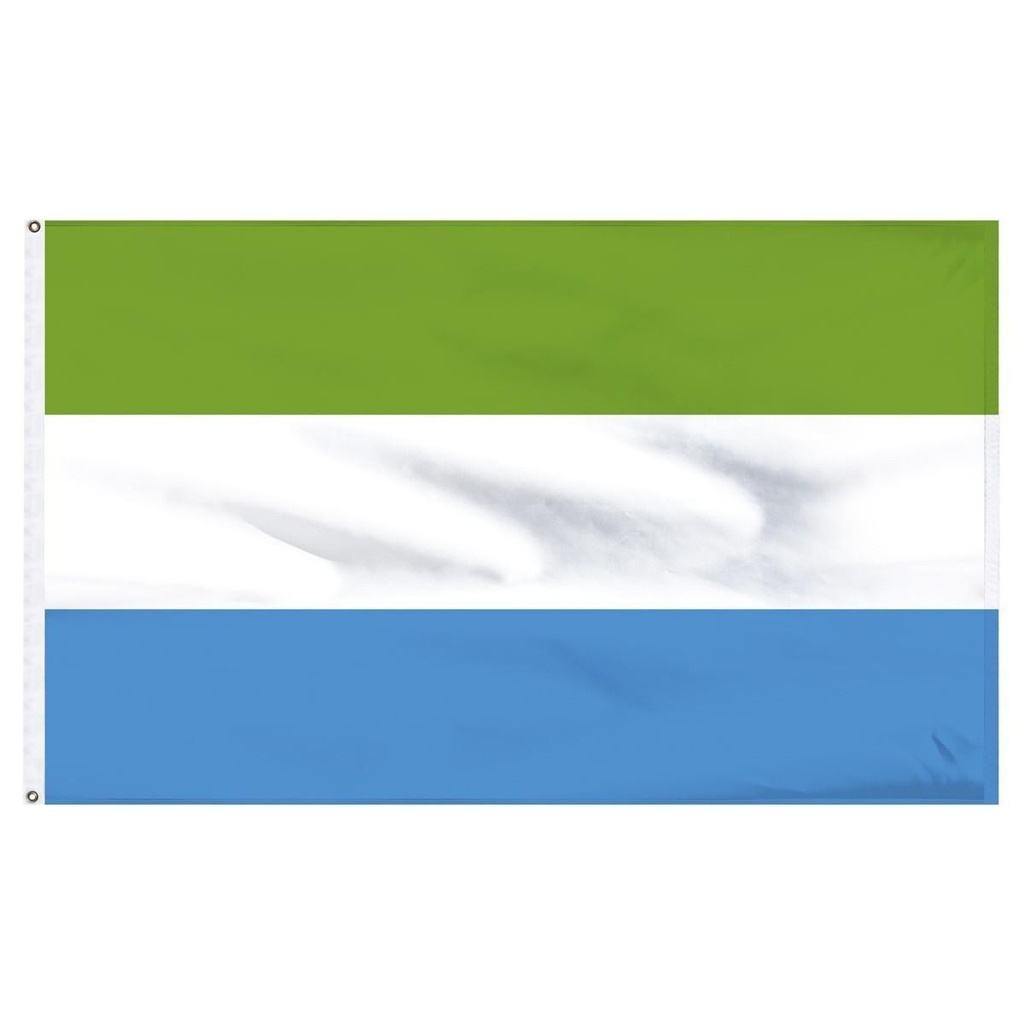 Sierra Leone 3' x 5' Light Weight Polyester