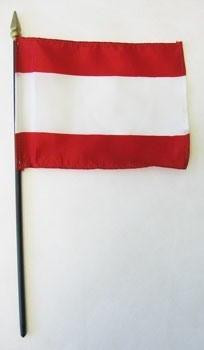 Tahiti 4" x 6" Mounted Flags