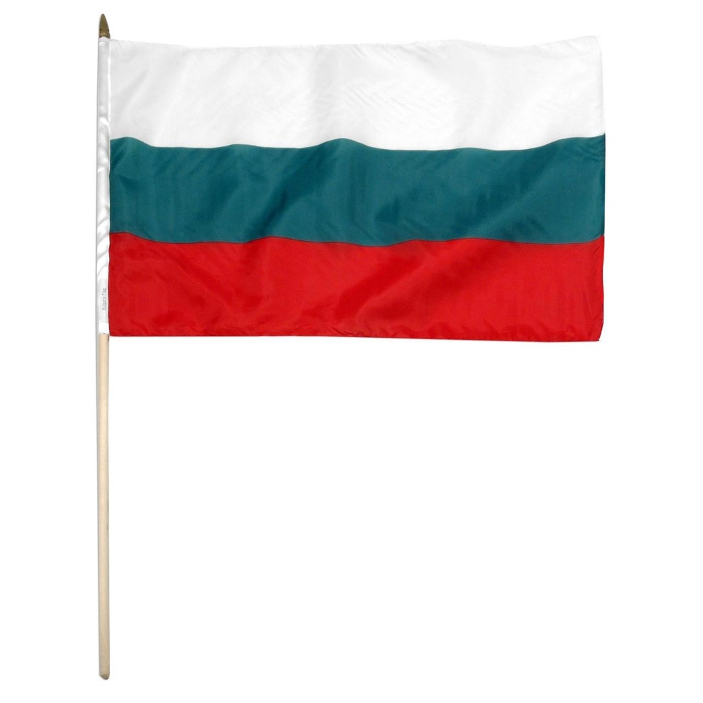 [STI-Bulgaria] Bulgaria 12" x 18" Mounted Flag