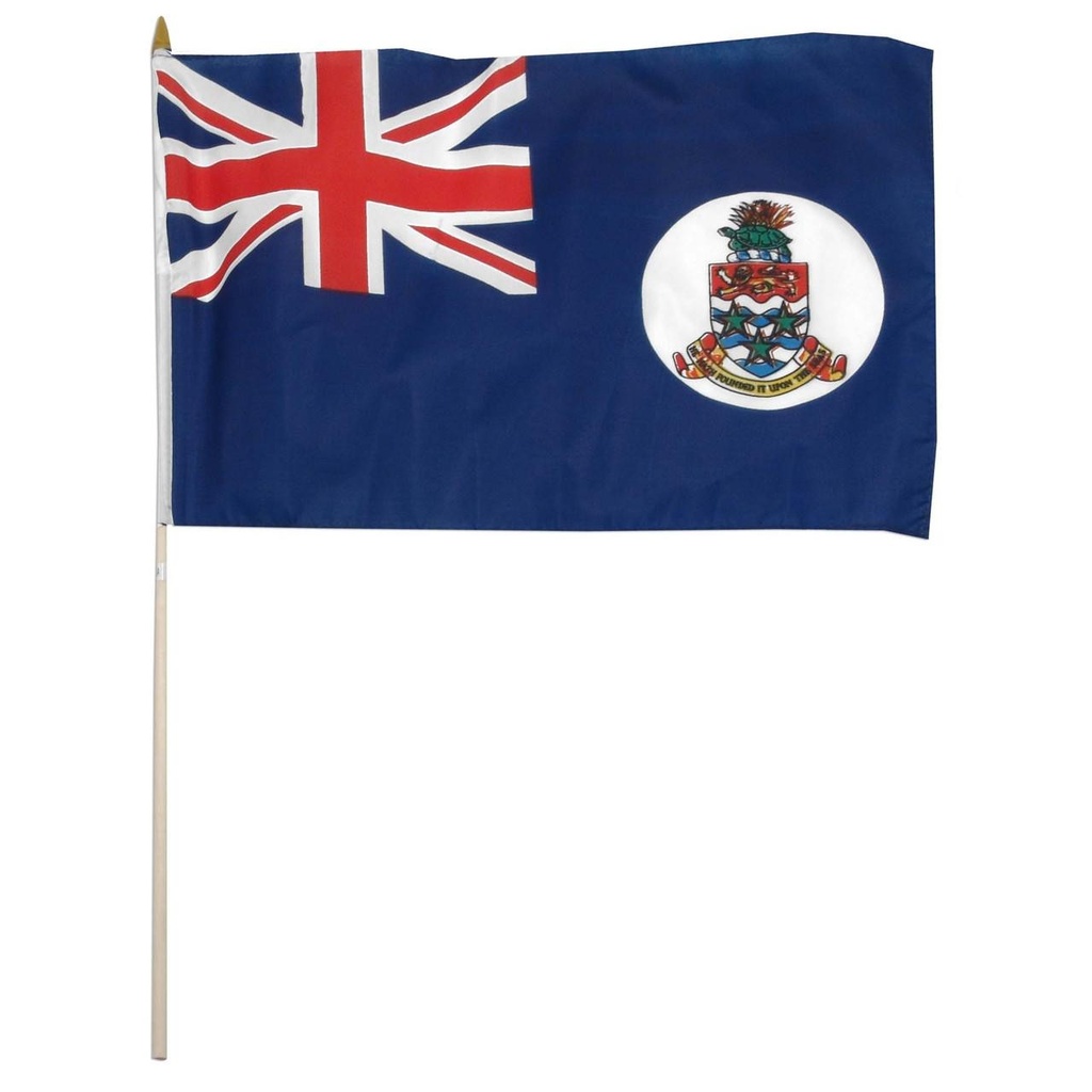 [STI-CaymanIslands] Cayman Islands 12" x 18" Mounted Flag