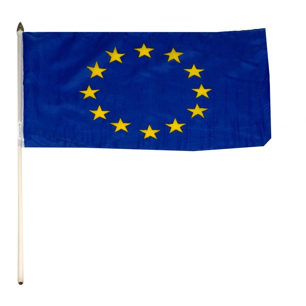 [STI-EuropeanUnion] European Union 12" x 18" Mounted Flag