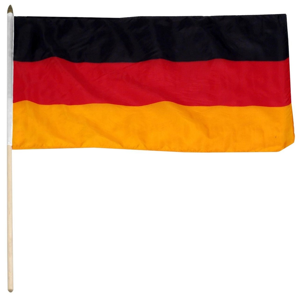 Germany 12" x 18" Mounted Flag