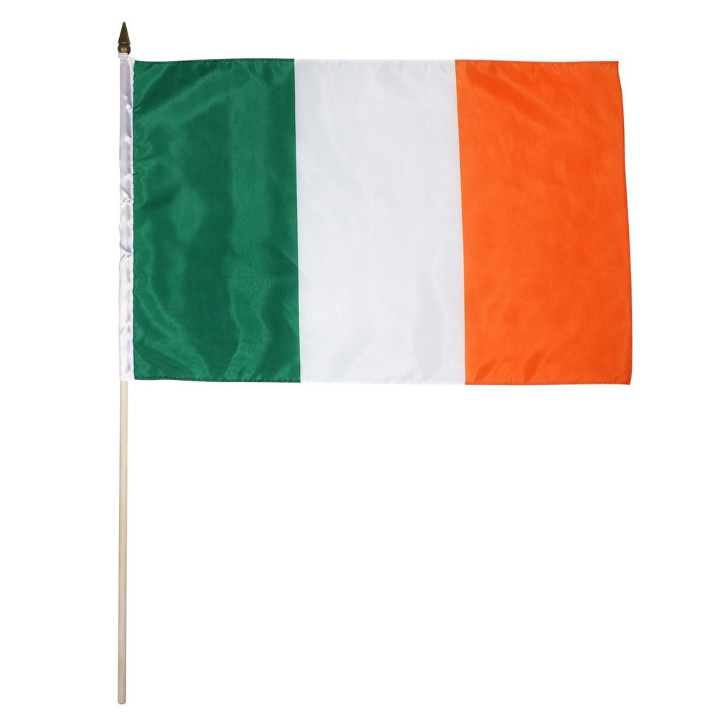 [STI-ireland] Ireland 12" x 18" Mounted Flag