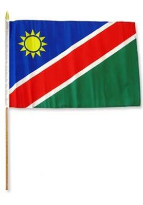 Namibia 12" x 18" Mounted Flag