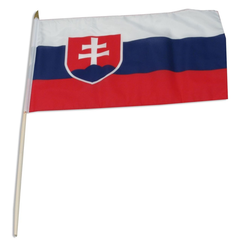 [STI-Slovakia] Slovakia 12" x 18" Mounted Flag