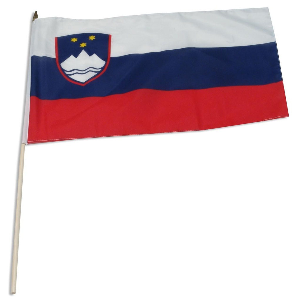 [STI-Slovenia] Slovenia 12" x 18" Mounted Flag