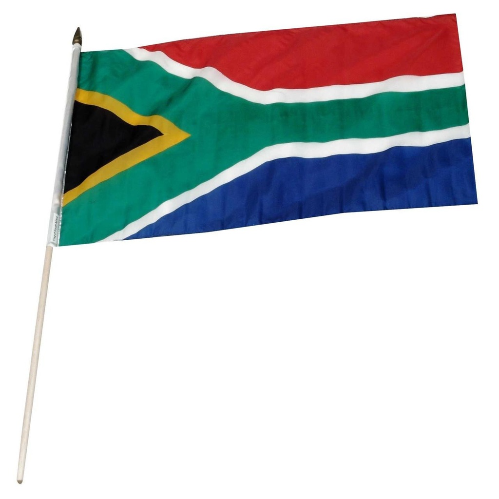 [STI-SouthAfrica] South Africa 12" x 18" Mounted Flag