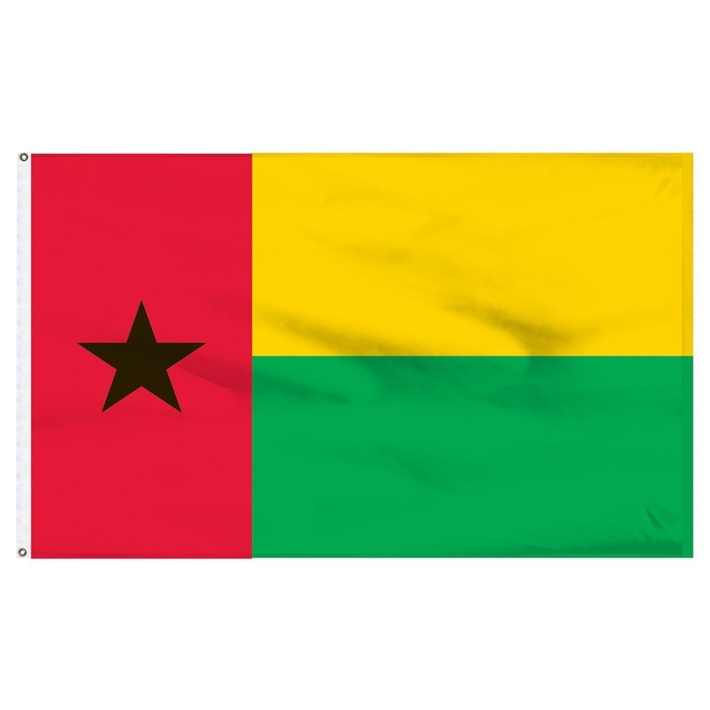 [guineabissau23] Guinea Bissau 2' x 3' Light Weight Polyester