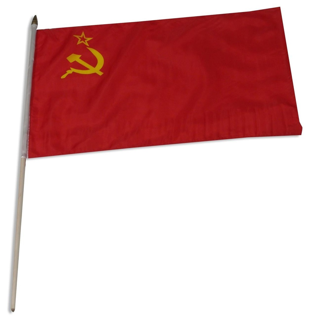 [STI-USSR] USSR 12" x 18" Mounted Flag